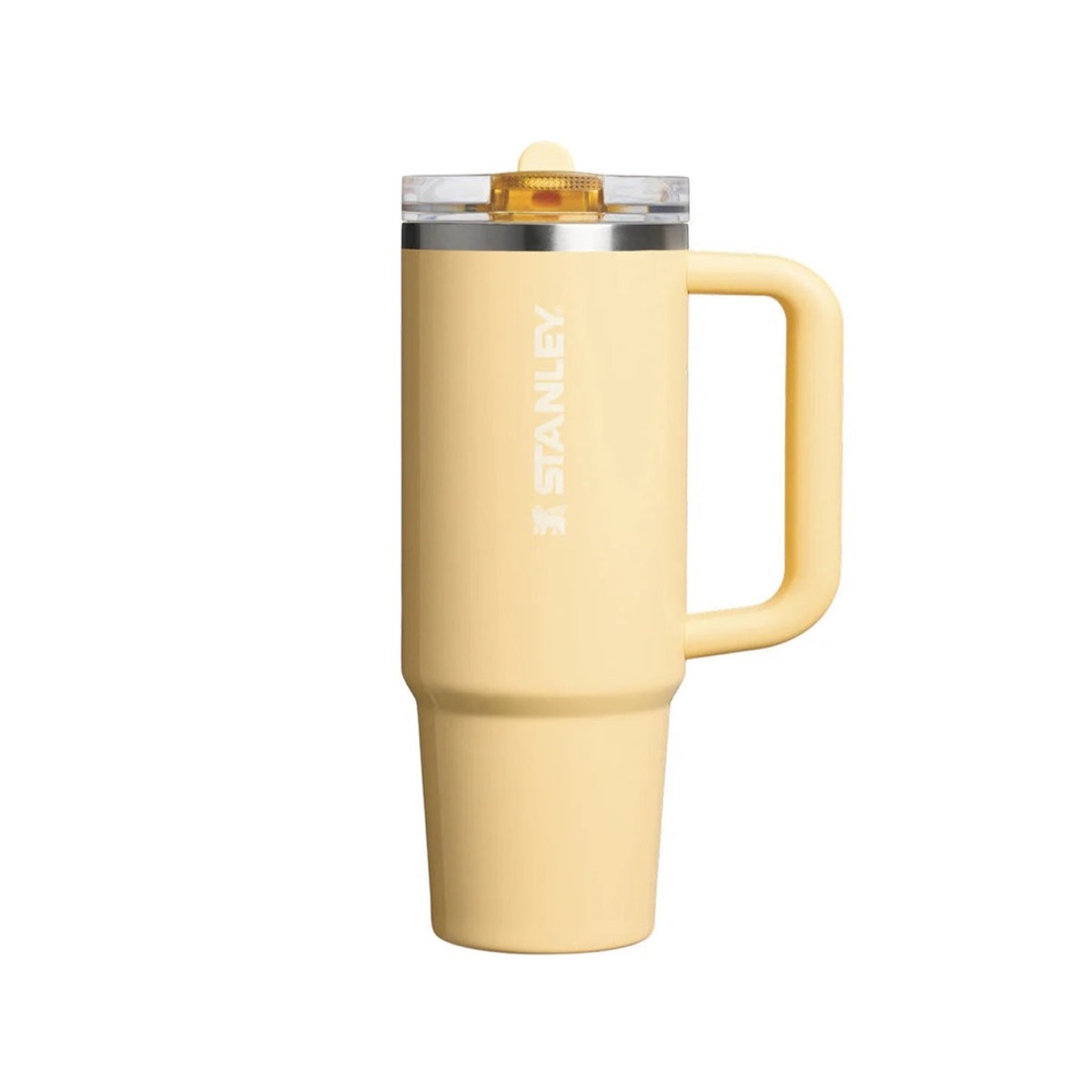 30oz Quencher Pro Tour Flip Straw Tumbler - Butter Gloss